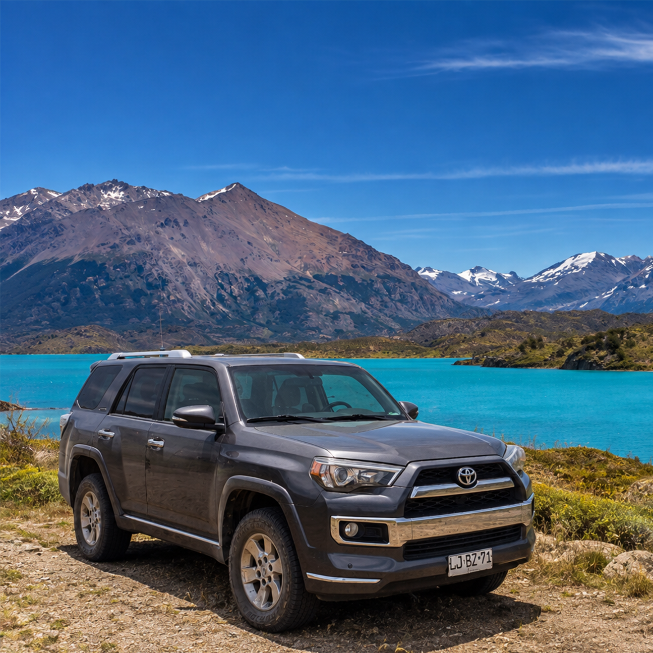 Private transfer in Patagonia